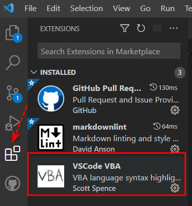 VSCode VBA插件